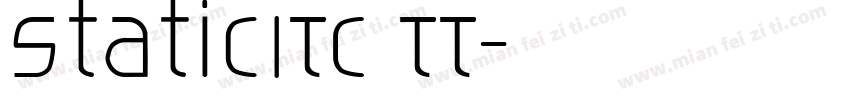 StaticITC TT字体转换